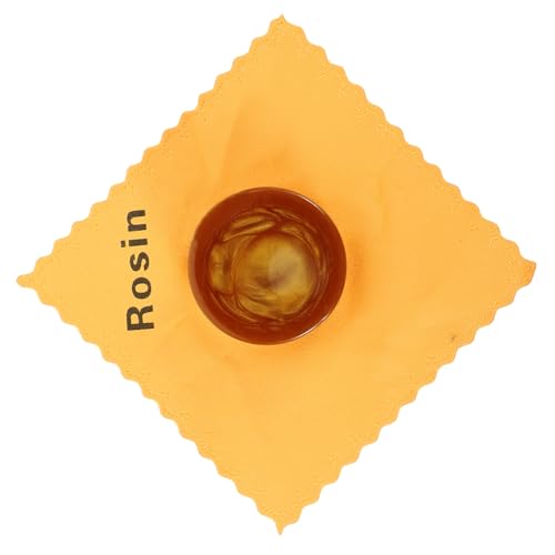 HANABASS Low Dust Natural for Violin and Instrument String Maintenance Tool Upgraded Powder Random Cloth Color for Musicians and String Instruments