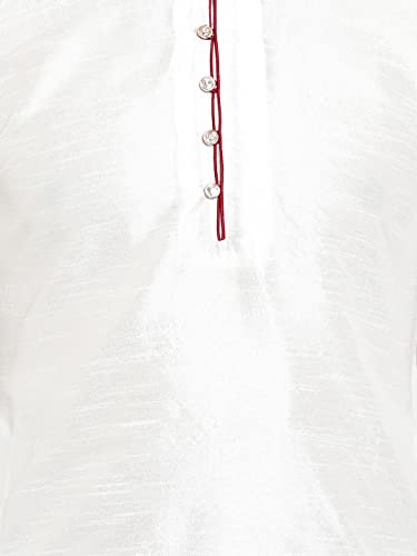 Image of HUZUR Mens Silk 6 Loop Kurta Pajama