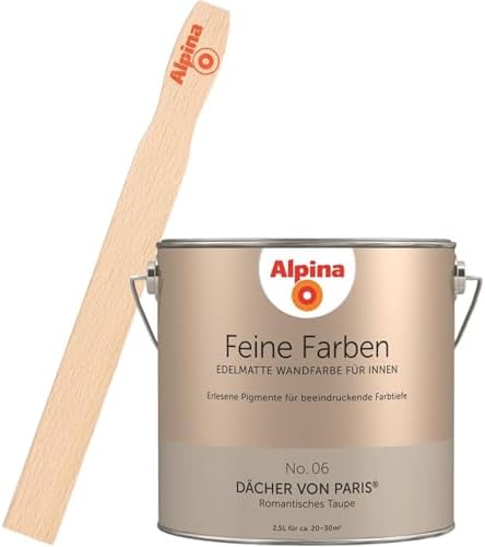 Alpina Feine Farben inkl. Rührstab – No. 06 Dächer von Paris – ed...