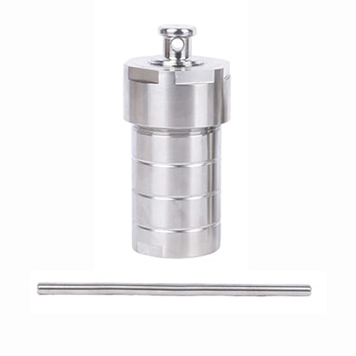 Image of 50ml Hydrothermal Autoclave Reactor, 304 Stainless Steel PTFE Lined Hydrothermal Synthesis Autoclave Reactor for Lab Hydrothermal Process Crystal Growth
