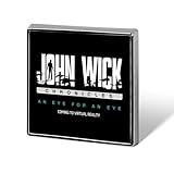 ピンバッジ ジョン ウィック ブローチ 徽章 ボタンブローチ 缶バッジ 合金製 襟章 アクセサリー 正方形 お洒落 軽量 人気