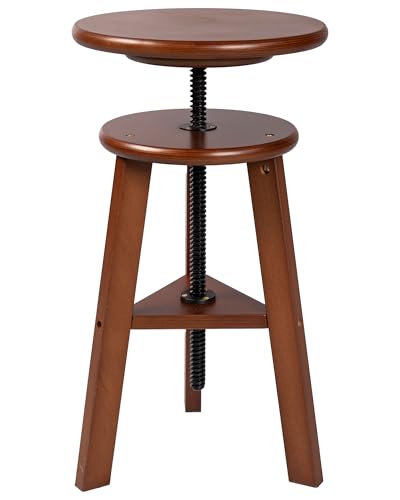 DJAR Tabouret de dessin en bois de hêtre, tabouret d'artiste avec hauteur réglable, supporte...