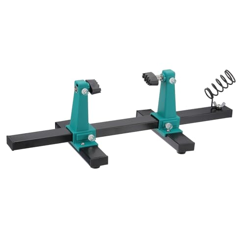 PATIKIL Adjustable PCB Holder Circuit Board Holder 360° Degree Rotation Tool for Circuit Board Soldering Desoldering Repair, 6.5x16, Green