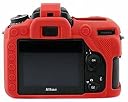 Silicone Protective Camera Case Cover for Nikon D7500 - RED gallery image