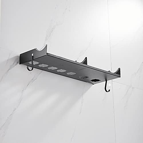 Hosoncovy Aluminum Alloy Wall Mount Holder Rack Wall Storage Organizer Wall Stand Holder for Dyson Airwrap Styler and Brushes