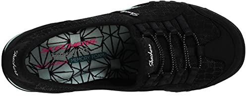 Skechers Skechers Women's Spectacular Breathe Easy Sneaker Black/Aqua 6.5
