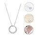 Jewellery of Circles S Interlocking Circle Chain Necklace for Fashion Styles