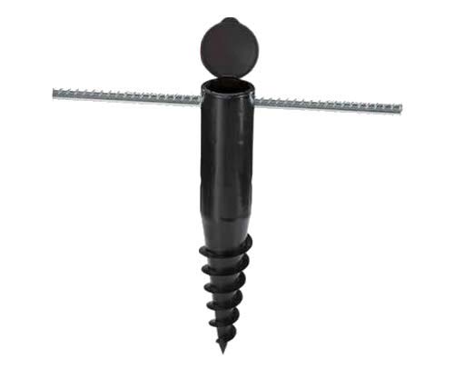 My Home Essentials50mm Multi Screw Thread Ground Spike - With 32mm & 40mm Inserts