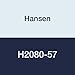 Eaton Hansen H2080-57 Expanding Seal Filling Connector, 1" NPT Pipe Tapped, 1/2" NPT Inlet, 1-5/32" Bore