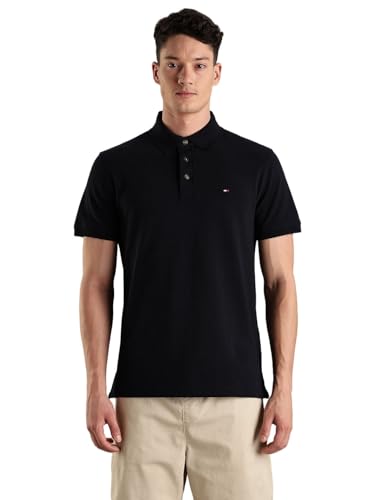 Solid Slim-Fit Cotton Polo T-Shirt