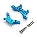 Produktbild GTFRUQAS RC Ersatzteile Für MJX Für Hyper Go 1/14 16207 16208 16209 16210 H16 H16BM Fernbedienung Auto Vorne Und Hinten Metall Stoßdämpfer Rahmen Ersatzteile(Blue)