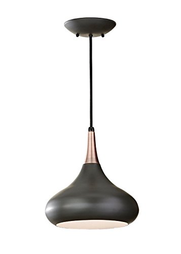 Pendentif en acier brossé Beso 1LT pour éliminer les zones d'ombre sur votre bureau