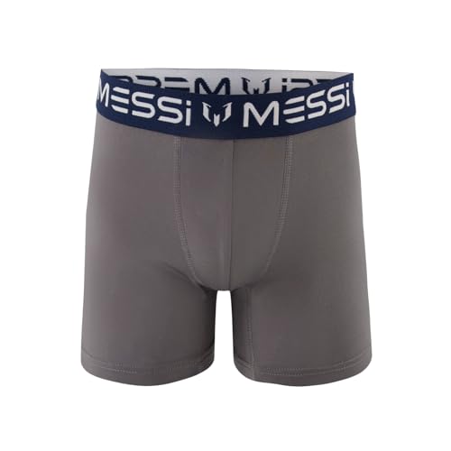 Boys' 4-Pack of Boxer Briefs, Kids Underwear with Stretch Material & Elastic Waist, Blue Stripe, Small4