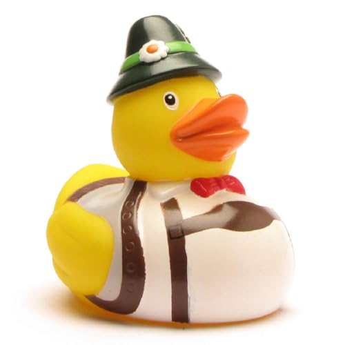 DUCKSHOP I Badeente Sepp I Quietscheente I L: 7,5 cm I Quietscheentchen