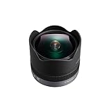 fisheye 8mm sony Metall-Bajonettanschluss Panasonic H-F008E LUMIX G Fisheye 8 mm F3.5 Objektiv (16 mm KB, klein und leicht, Bildwinkel 180°) schwarz
