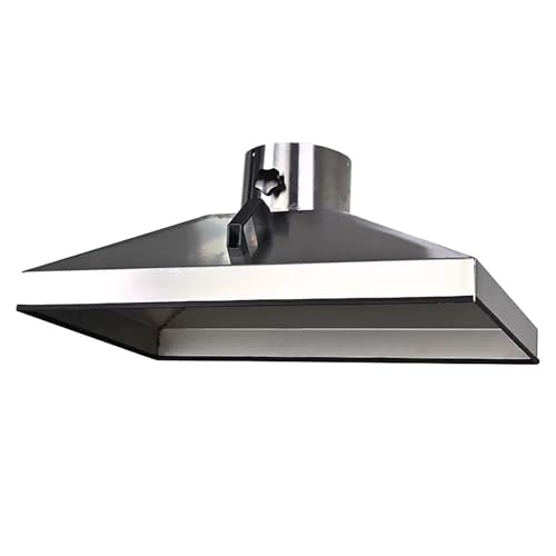 Hotte industrielle inox extraction poussière fumée soudage usinage 400-800 mm 110 mm