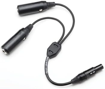GENERAL AVIATION HEADSET TO BOSE ADAPTER/6 pin LEMO Connector.
