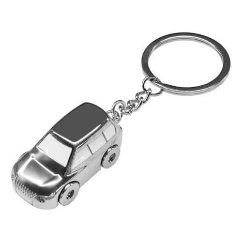 Image of KITUREK 3D F1 Race Car Keychain, Zinc Heavy Duty Racing Model Keychain, Car Key Ring Present for Father Husband Boyfriends (SUV)