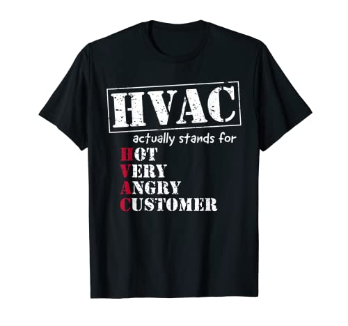 Técnico de aire acondicionado divertido regalo técnico de climatización negro Camiseta