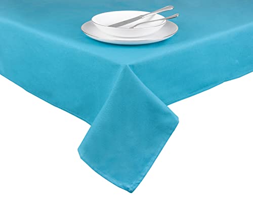 Excelsa Panama Table Cloth Light Blue, Lightblue, 94.5 x 55.1 inch (Rectangular)