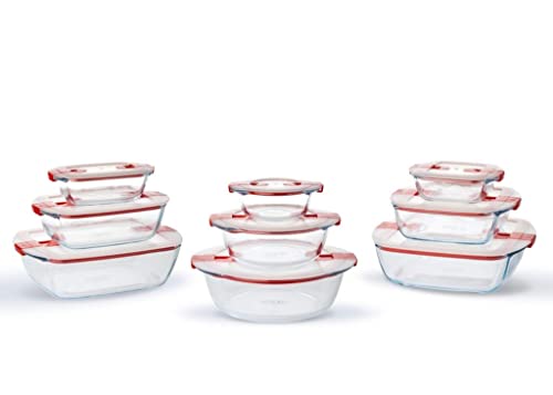 Pyrex 211PH00/7146 mikrowellengeeigneter Aufbewahrungsbehälter aus Glas, Kunststoff, transparent – Ansicht 4