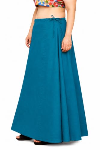 Image of CITIX Pure Cotton Petticoat for Women's Saree | Adjustable Drawstring Waist