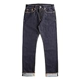 Red Torndao Vintage Summer 12OZ Men's Jeans Slim Fit Selvedge Jean Denim Pants Mid...