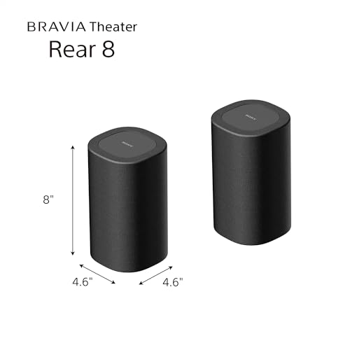 Image of Sony HT-A3000 3.1ch Dolby Atmos Sound Bar Bundle with SA-SW3 Wireless Subwoofer and BRAVIA Theater Rear 8 SA-RS8 Wireless Speakers