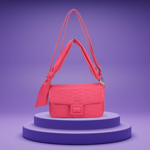 Image of Mochi Women Casual PU Soft Body Magnet closure Quilted Shoulder Bag
