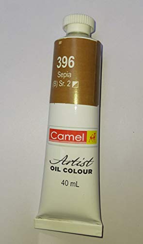 Image of Artist Oil Colour 40 ml Pack of One (Sepia 396)