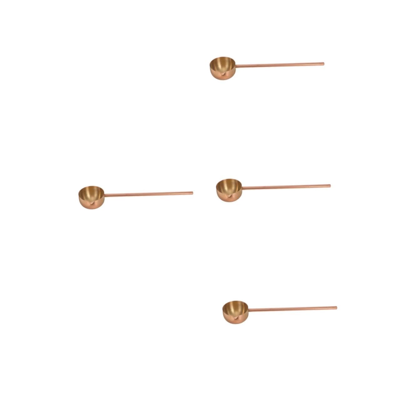 Alipis 4 Piezas Cuchara De Acero Inoxidable Cuchara Para Agua Cuchillería Cucharones Multiusos Cucharón De Riego Cucharón De Agua De Acero Inoxidable Cucharón De De Metal