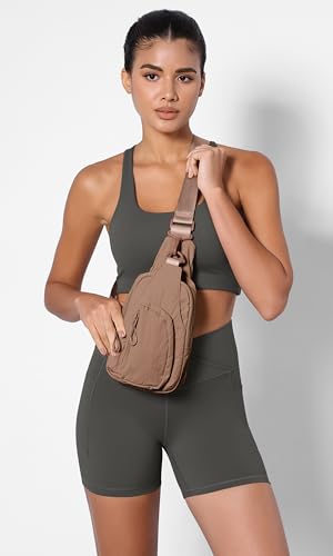 ODODOS Daily Sling Bag with Adjustable Straps Crossbody Chest Bag Lightweight Small Backpack for Casual Traveling Hiking2