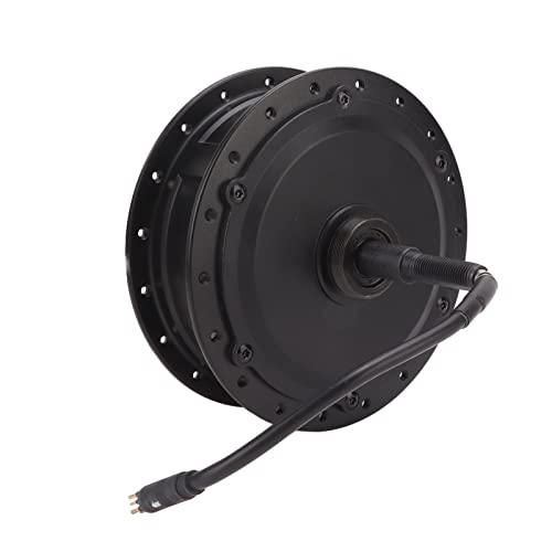 RiToEasysports Motor de Rueda Trasera, Aleación de Aluminio 500W 48V Bicicleta Eléctrica Motor Trasero Motor de Rueda Trasera Dulgar el Pulgar Kit del Acelerador para la Bicicleta Plegable del