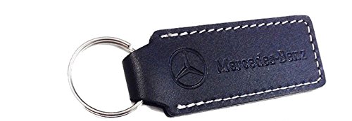 Genuine Mercedes Leather Key Ring