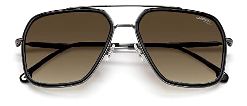 Carrera Men's 273/S Rectangular Sunglasses, Black, 59mm, 17mm4