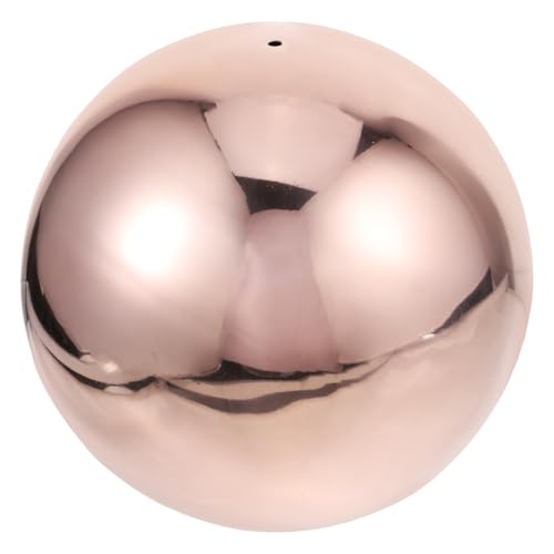 TOYANDONA Boule INOX Poli Lisse Globe Réfléchissant Décoratif Boule Creuse De Jardin Sphère Miroir Extérieur