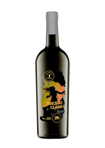 TERCERO CLARO Vino blanco sin alcohol 0%, Moscatel (Grande, 750, mililitro)