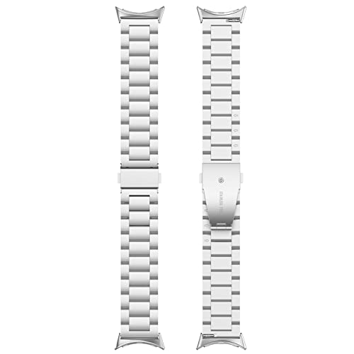 Correa metálica compatible para Google Pixel Watch 41 mm miniatura 5