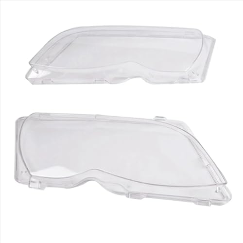 Couvercle lentille phare voiture BMW E46 optique haut de gamme en polycarbonate cristallin