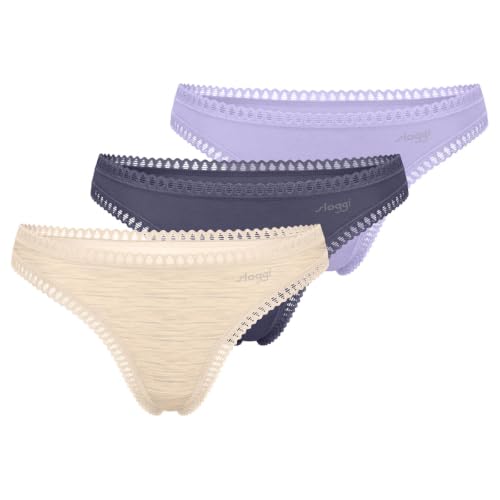 Sloggi GO Crush String C3P Lilac - Light Combination – Ansicht 1