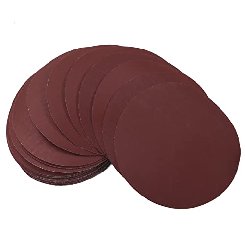 Utoolmart ディスクペーパー サンダー サンディングディスク サンドペーパー ダブルアクション マジック ペーパー 研磨 やすり 電動サンダー用 サンディングパット 木工用 ランダムアクションサンダー用 サンディング 研磨 サンダー用紙やすり丸型 #1500 工木工生地研磨用 4インチ 外径 100mm 25枚