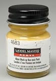 Chrome Yellow Testors Acrylic Plastic Model Paint