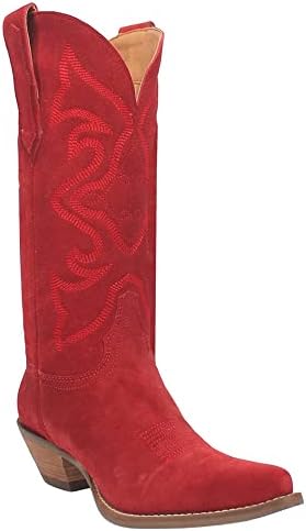 Dingo Boots Women's Out West Fashion Boot, Red, 11 | Image 1