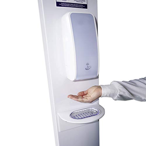 Desinfektionssäule zur Hand-Desinfektion – Desinfektionsmittelspender als Hygiene Tower, kontaktlose Händedesinfektion… – Bild 5