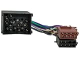 Baceyong DIN ISO Auto Radio Stecker Adaptateur de Remplacement pour BMVV Série 3 et Série 5 Z3 E34 E36 E46 E39 /46, Câble ISO Universel avec Broche Ronde