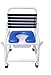 Deluxe New Era Patented Shower Commode Chair, 22