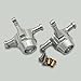 Aluminum Front Knuckle Arm for Tamiya TT-01 TT-01D TT01E A7 Silver