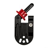 Verstellbarer Griff, 2 Stück Trolling Downrigger Release Clips für Hobelbrett (schwarz)