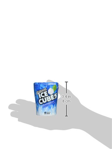 Ice Breakers Ice Cubes Peppermint Chewing Gum Sugar Free Cube Rp 40 Ct - 0034000008431 #TOP7