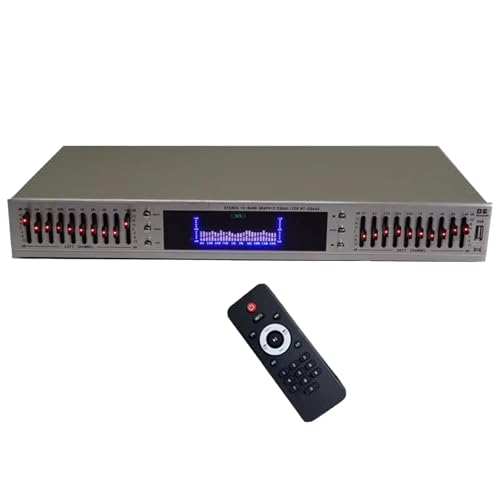 Égaliseur audio hifi pour un réglage précis des aigus et des graves avec télécommande